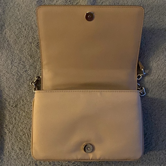 Prada Logo Saffiano Leather Shoulder Bag - Picture 7 of 9